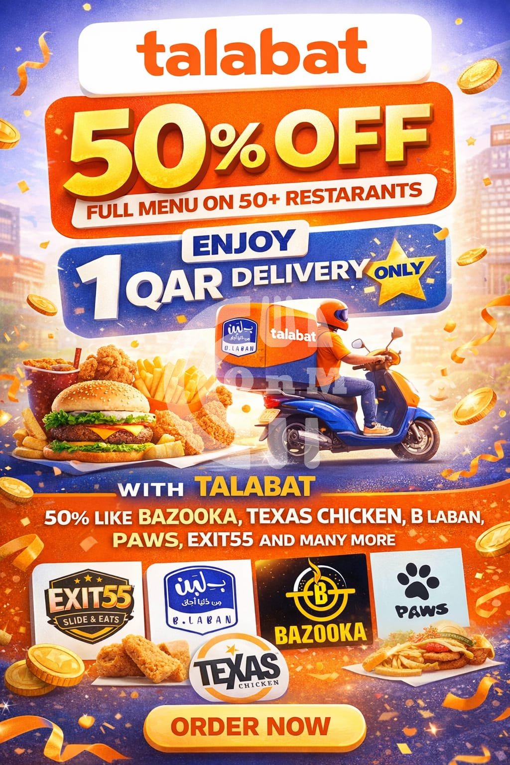 Talabat Offer Restaurant Offer in Qatar